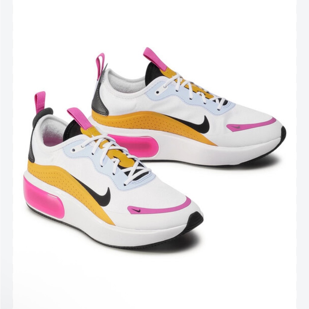 Nike Air Max Dia White/ Multicolor Women's Sneakers 8.5